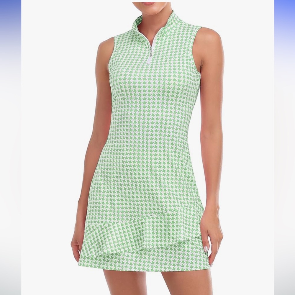 Viracy Tennis Dress for Women Sleeveless Golf Dresses with Shorts and Pockets